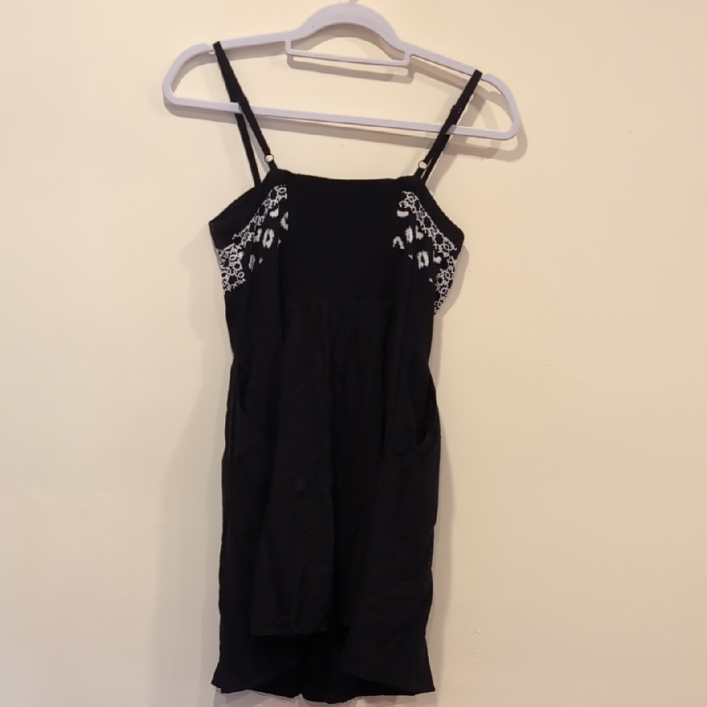 Express Black and White Mini Dress - Picture 5 of 5